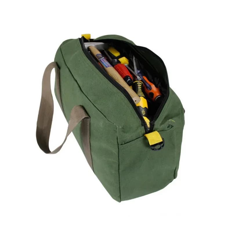 Große wasserdichte Canvas-Werkzeugtasche