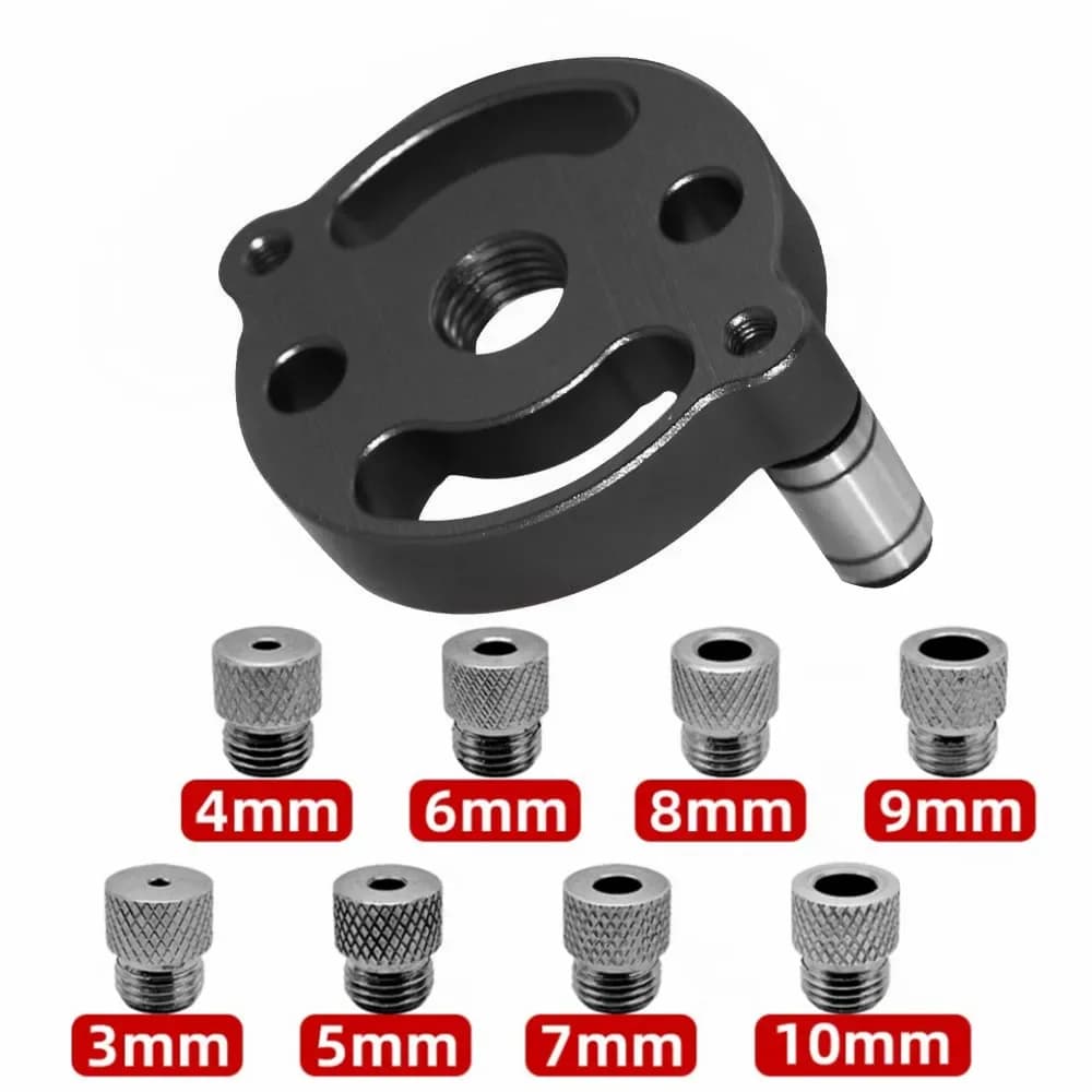 Verbesserter selbstzentrierender Dübelbohrlehre, 3-10mm