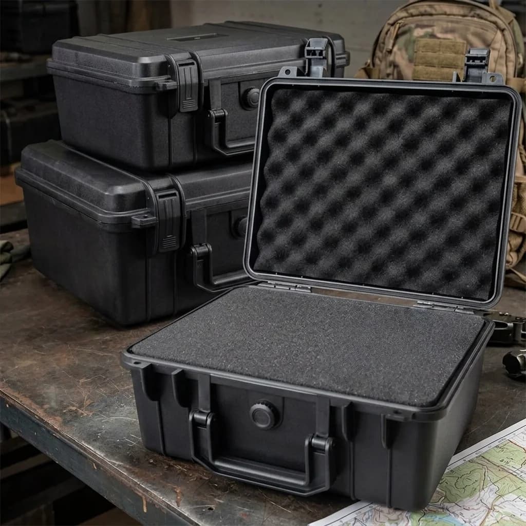 Hartschalen-Koffer wasserdicht schlagfest Organizer Box