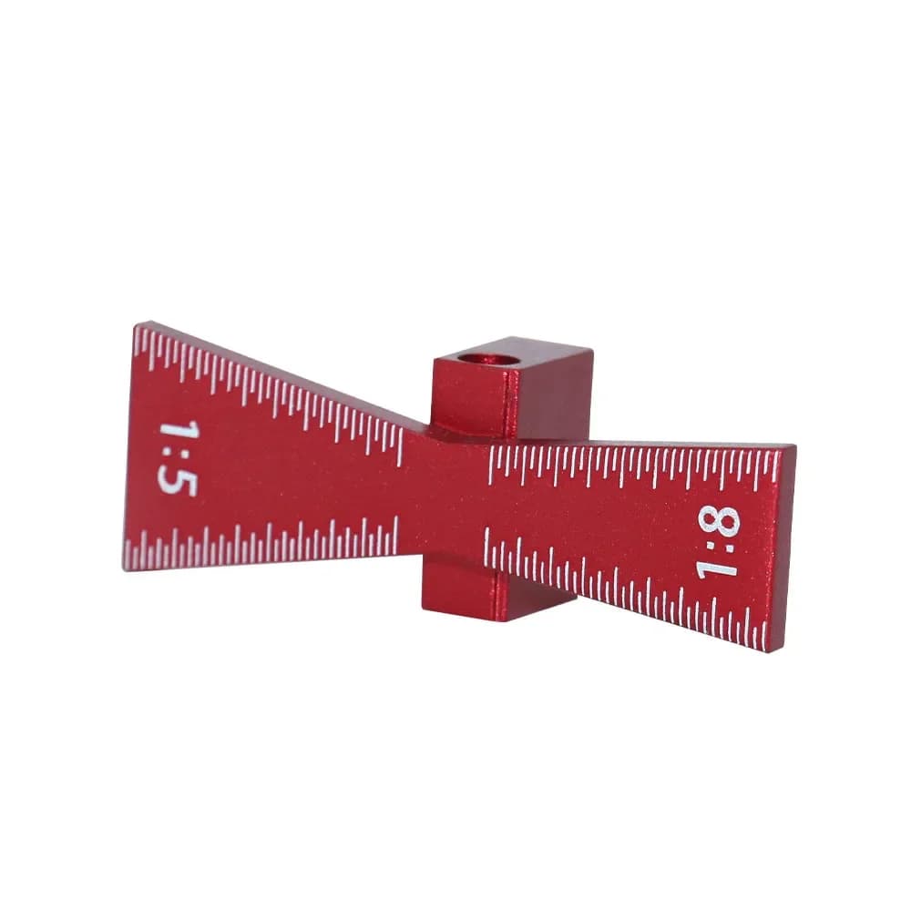 Aluminium-Zinkenschablone mit Markierungsführung (Set)