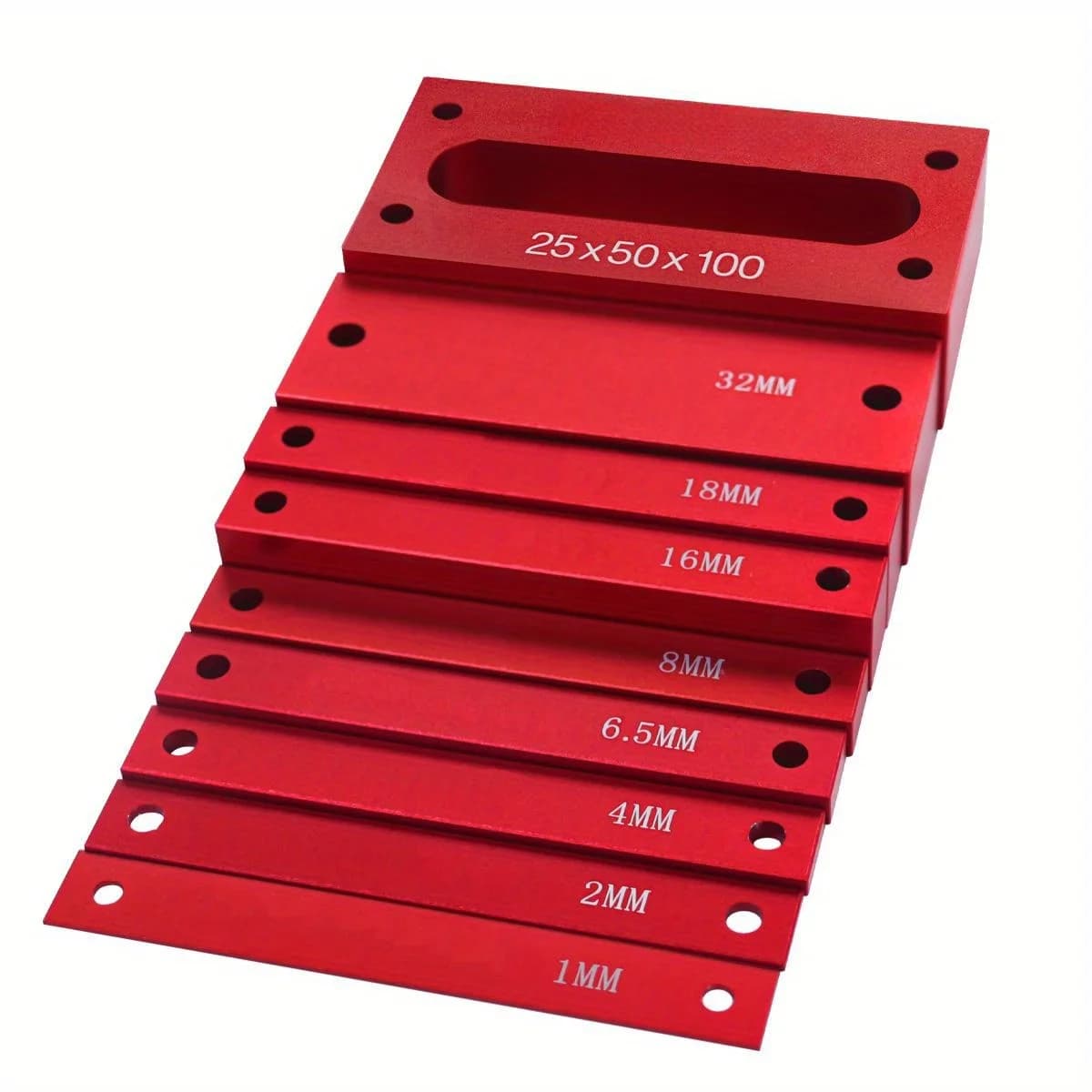 9-teiliger metrischer Endmaßkasten / Höhenlehren-Set