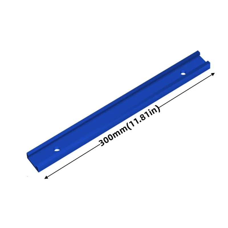 Aluminium-T-Nut-Schiene für Holzverarbeitung, Gehrungsanschlag, 30-50cm