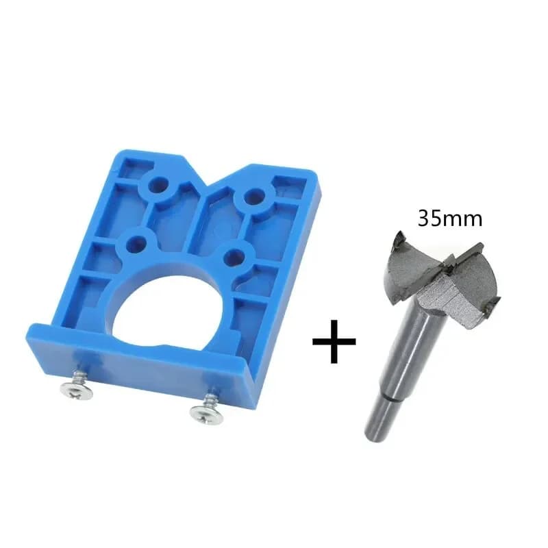 Bohrlehre und Positionierhilfe für 35mm Scharnierlöcher