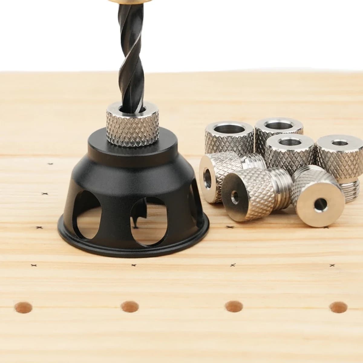 Vertikaler Dübelbohrständer-Kit aus Aluminium 3–10 mm