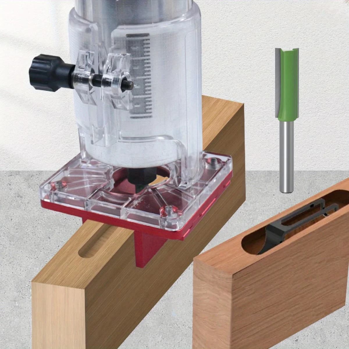 Fräsführungsbasis für 65-mm-Oberfräse