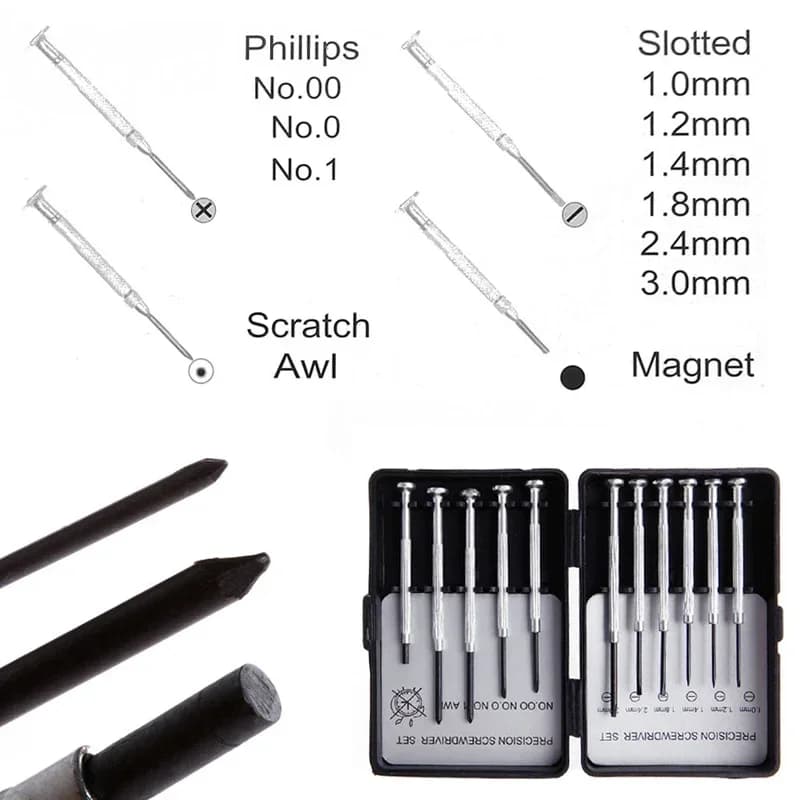 11-teiliges Mikro-Präzisionsschraubendreher-Set