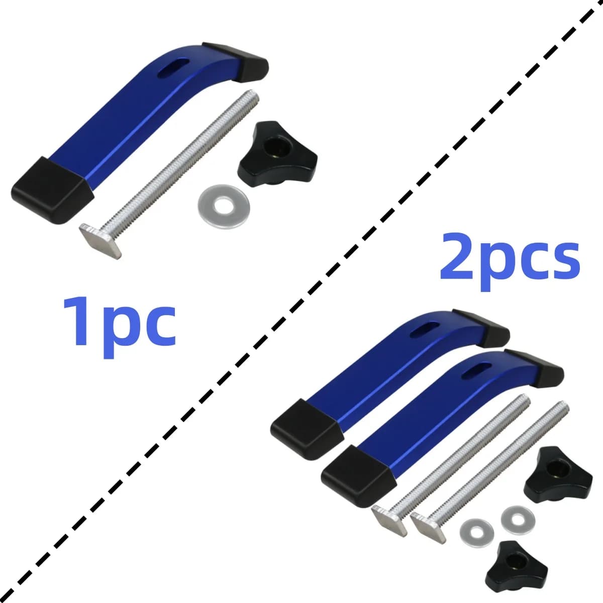 Aluminium-Schnellspanner-Halteklemmen für T-Schienen