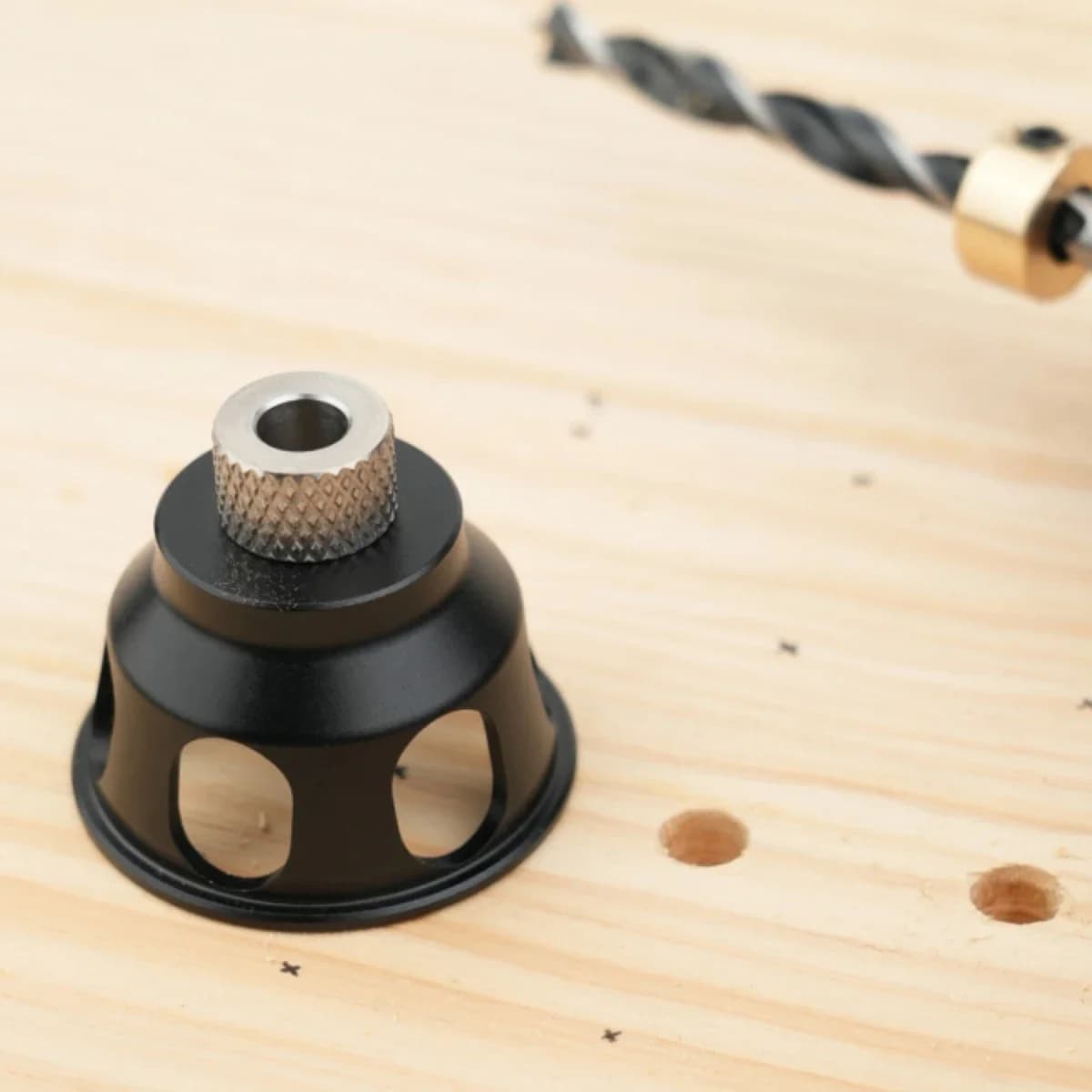 Vertikaler Dübelbohrständer-Kit aus Aluminium 3–10 mm