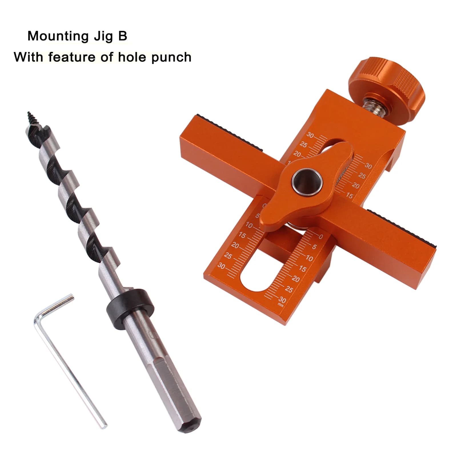 Montagelehre für Schranktüren, 10 mm
