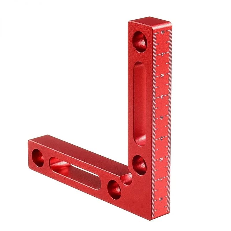2-teiliger Aluminium-Winkelanschlag 90 Grad