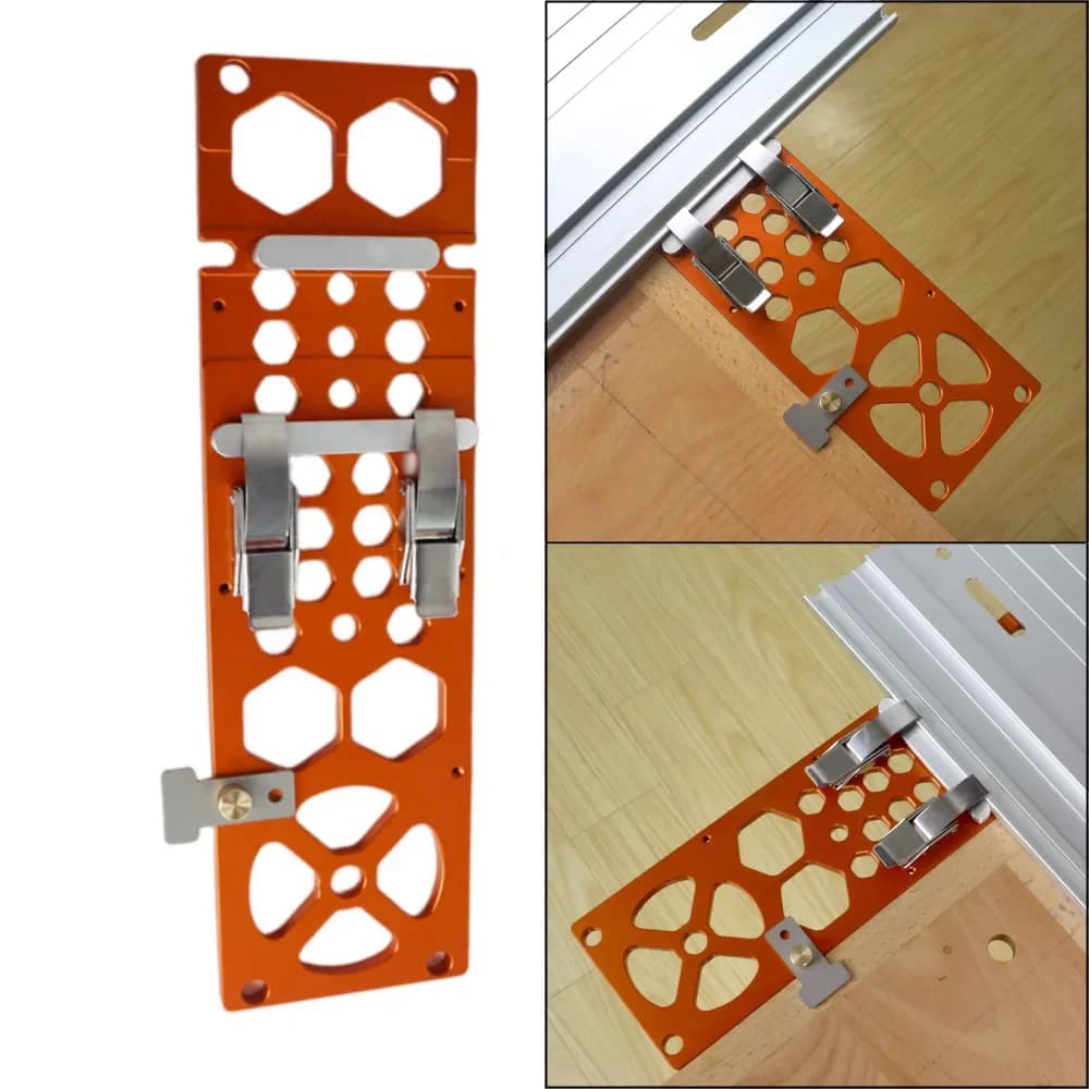 Aluminium-Winkelmanschette für Führungsschienen (Tauchsäge)