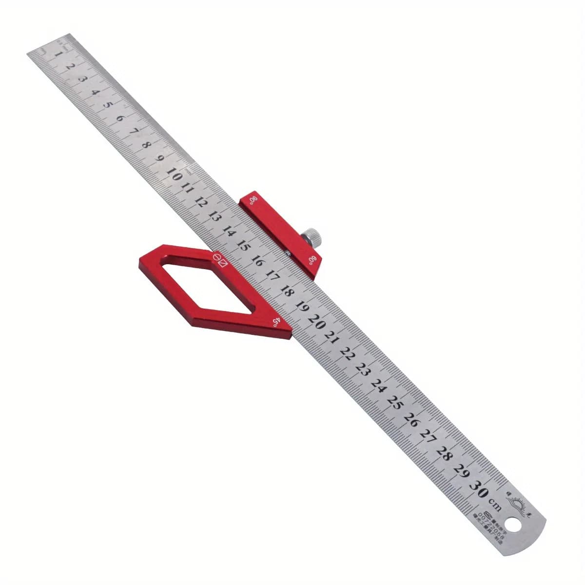 Stahl-Anreißlineal und Positionierblock-Set