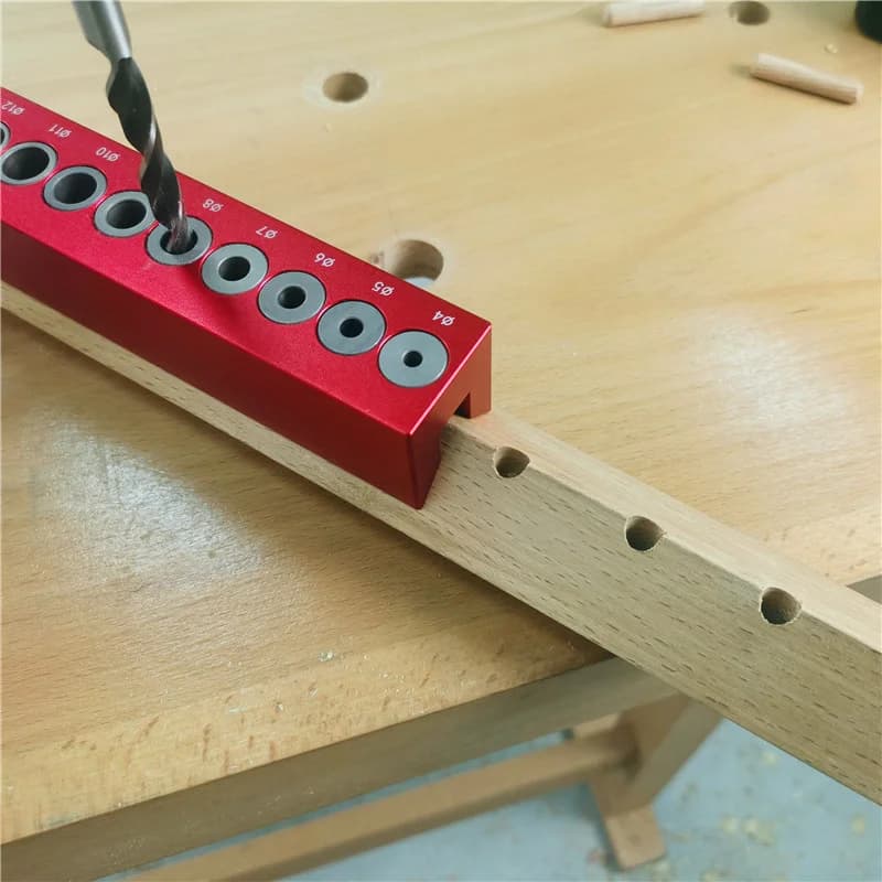 4-12mm Vertikaler Pocket-Hole-Dübelbohrführer