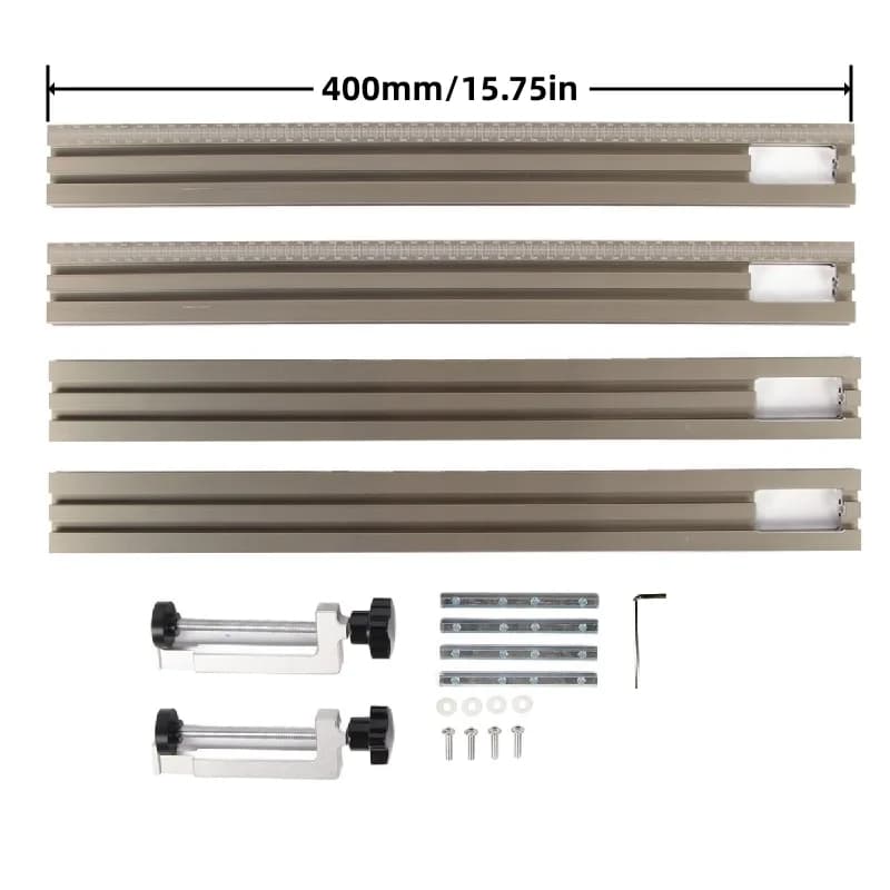 400mm Aluminium-Führungsschiene für Fräsmaschinen