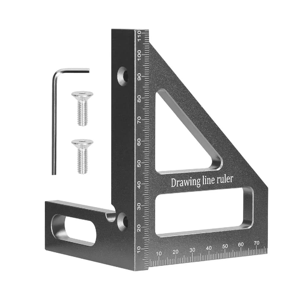 3D-Mehrwinkel-Aluminium-Gehrungswinkel-Lineal