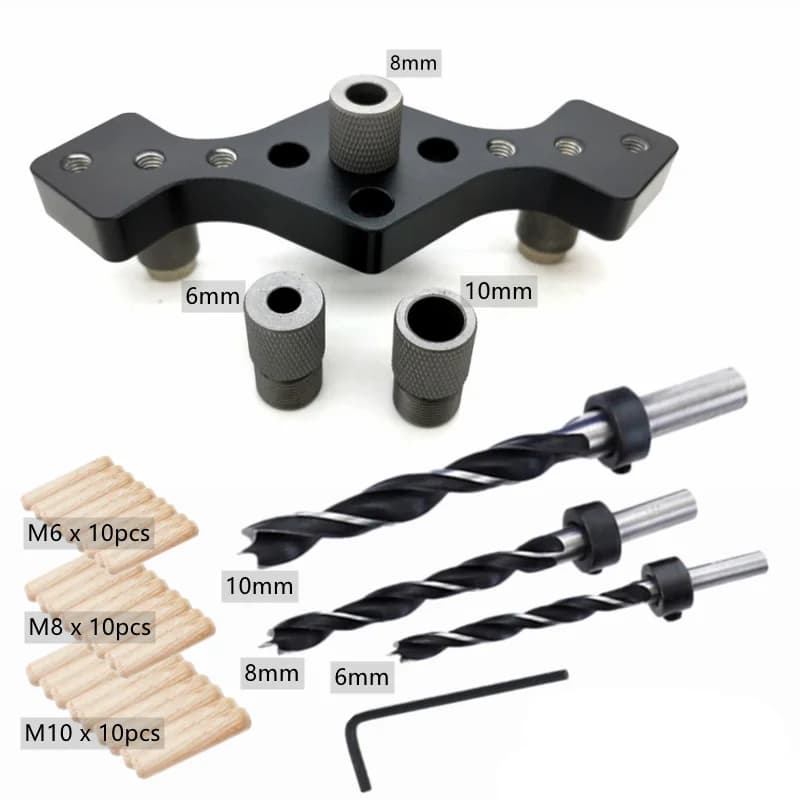 6/8/10mm Senkbohrlehre für vertikale Taschenlöcher
