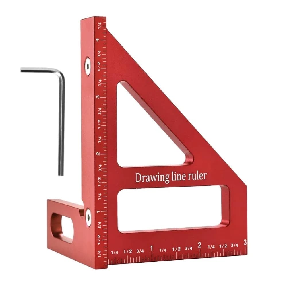 Aluminium-Winkelmesser mit mehrfachen Winkeln