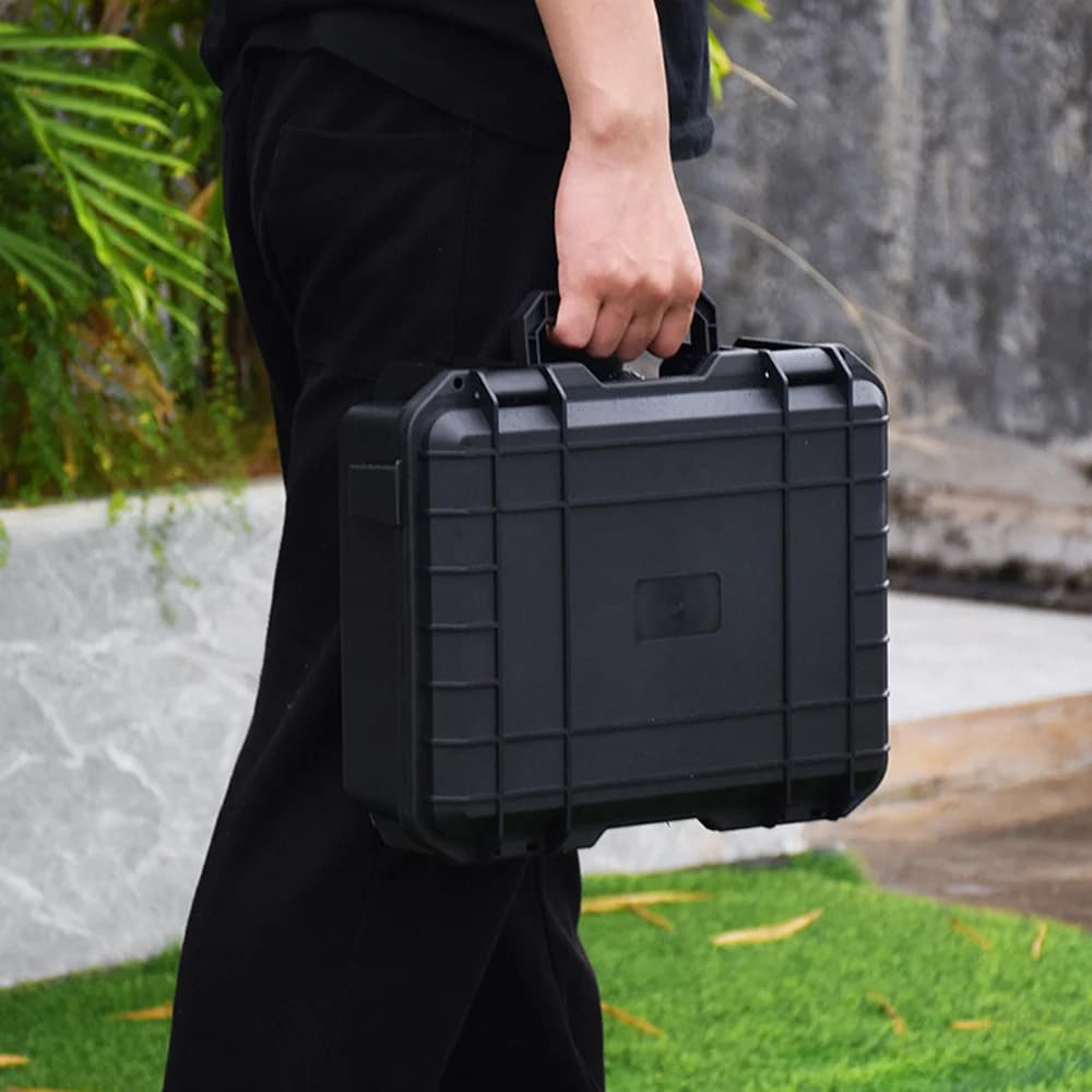 Wasserdichter Hardcase Transportkoffer mit vorgeformter Schaumstoffeinlage