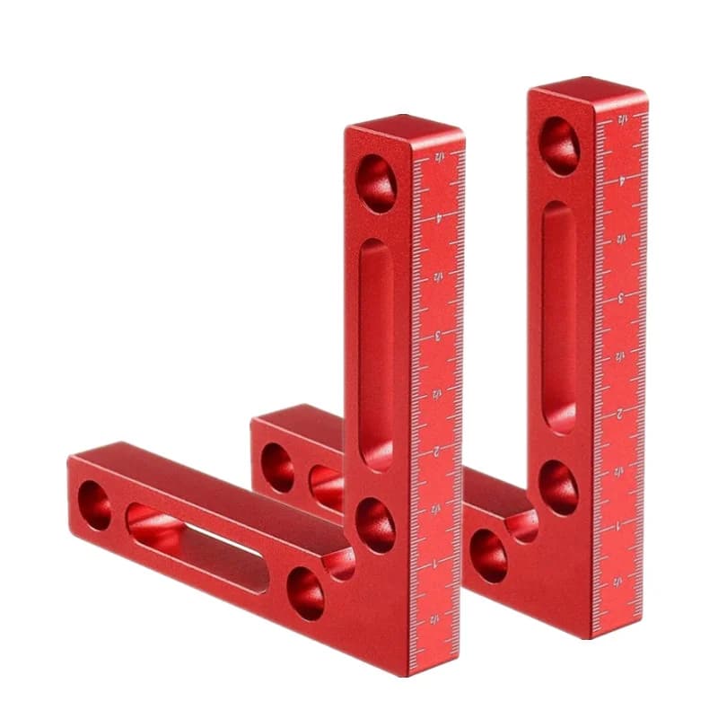 2-teiliger Aluminium-Winkelanschlag 90 Grad