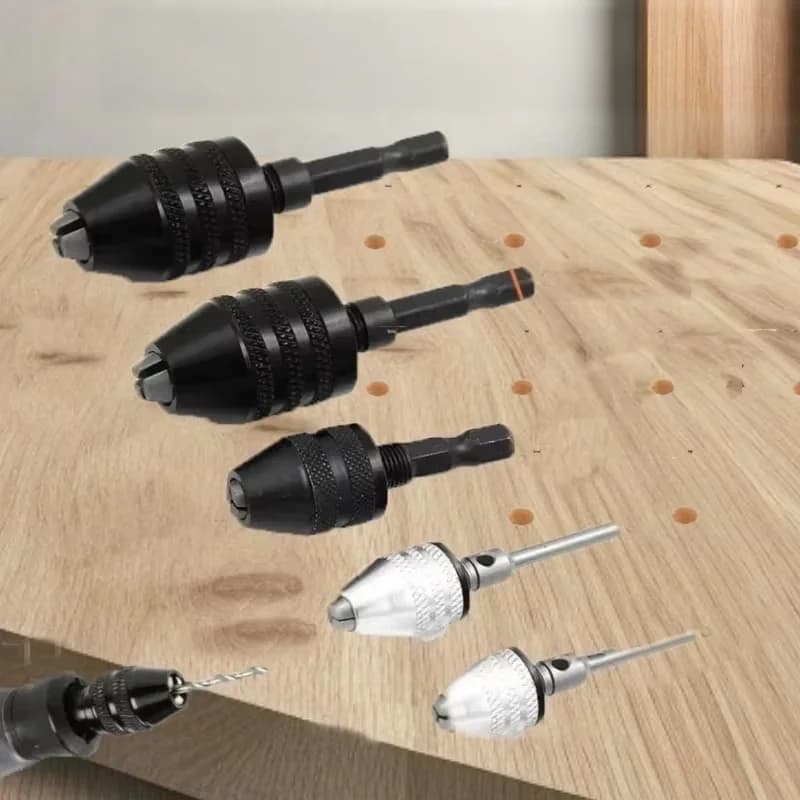 Schnellwechsel-Mini-Futter für Bohrer 0,3–8,0 mm