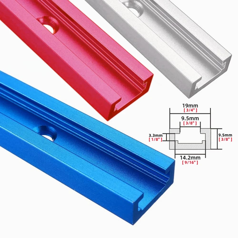 Aluminium-T-Nut-Schiene für Säge- und Frästische