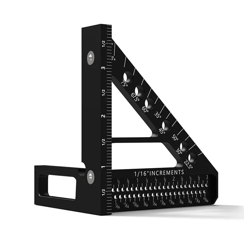 Aluminiumlegierung 3D-Multifunktionswinkel und Anreißer