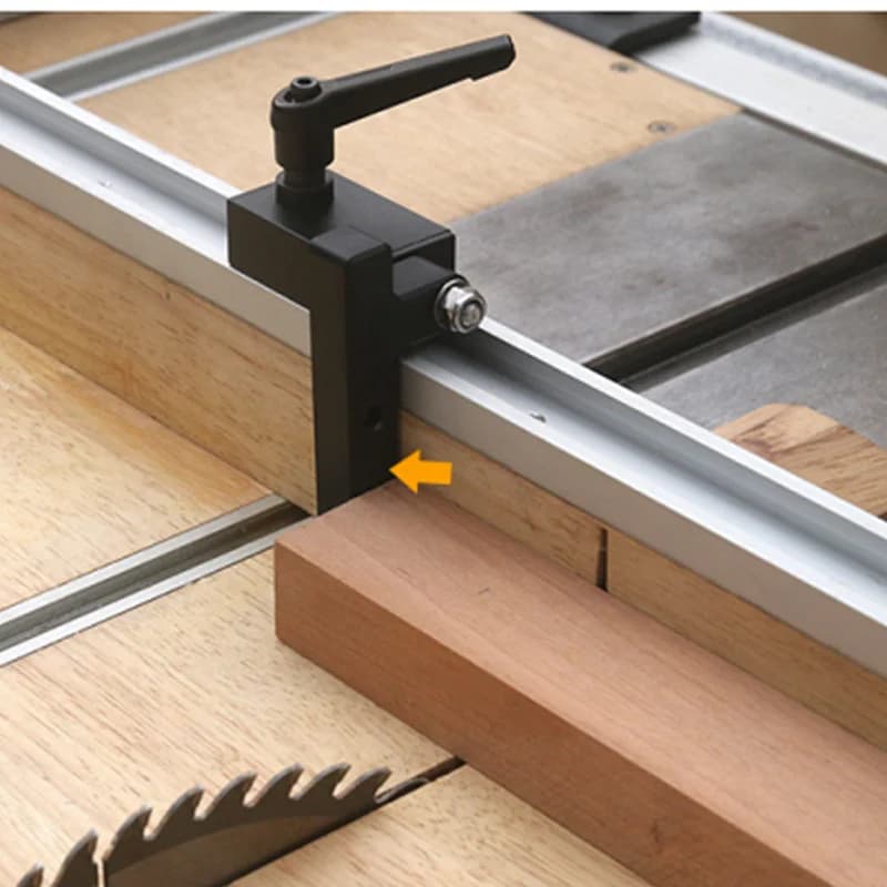 Aluminium T-Schiene Gleitanschlag / Stopperblock