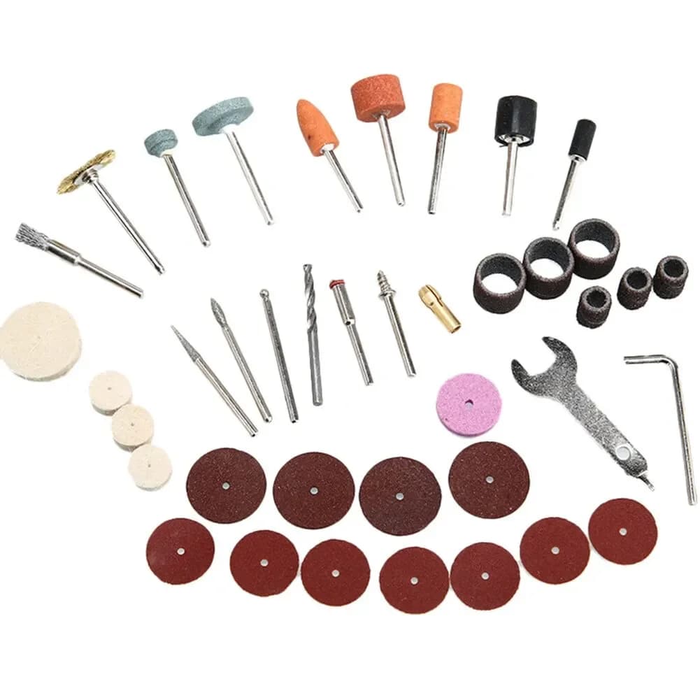 40-teiliges Mikroschleif-Set für Rotationspolieren und -schleifen