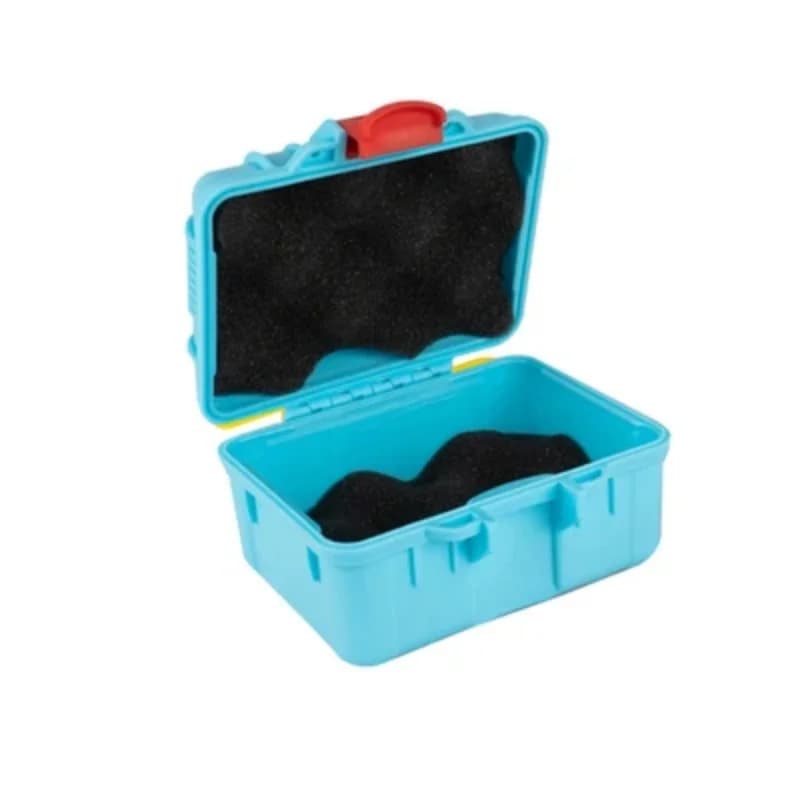 Kleine PP-Werkzeugbox mit Schaumstoff, 125x112x70mm