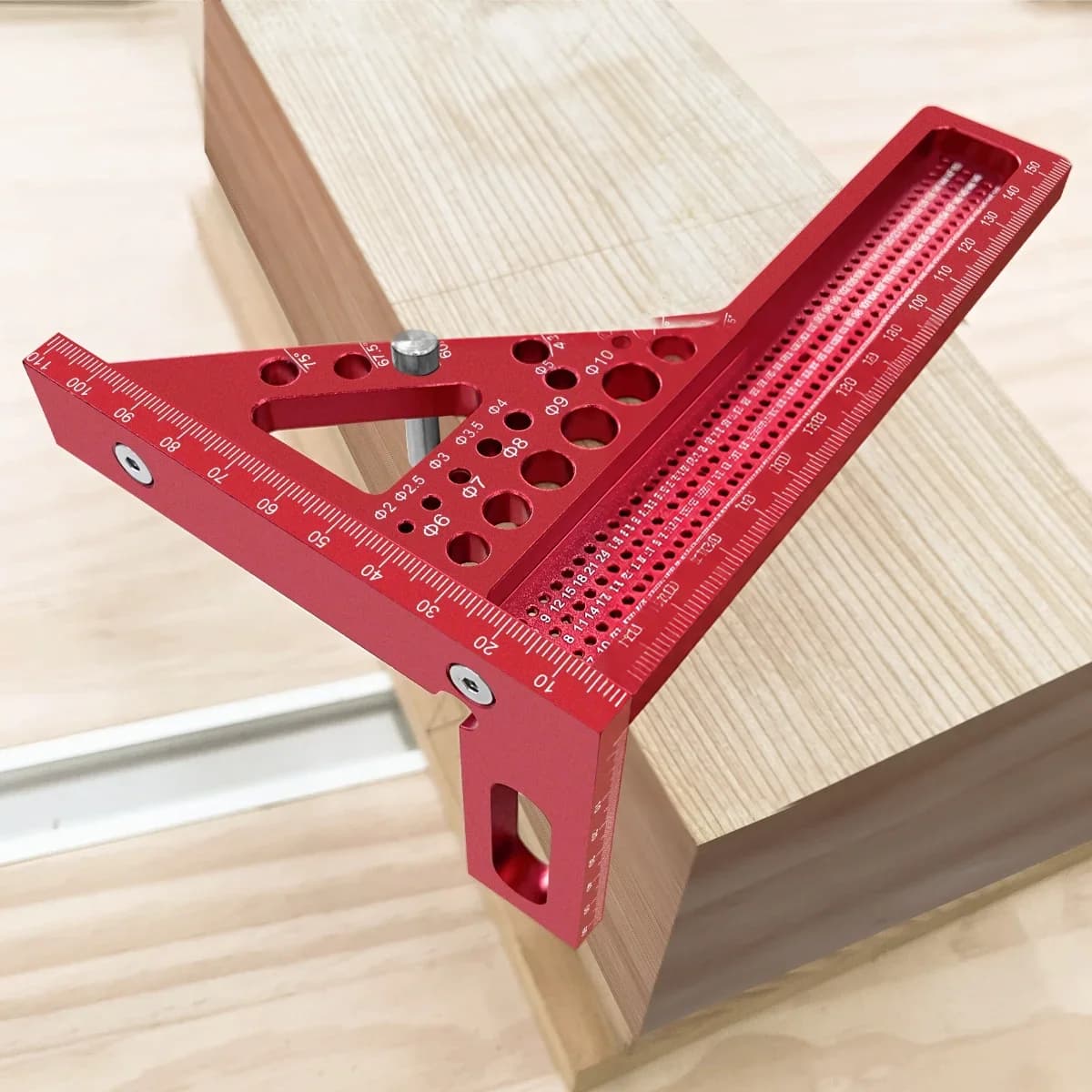 Erweitertes 3D-Winkelmessgerät mit Dübelstift