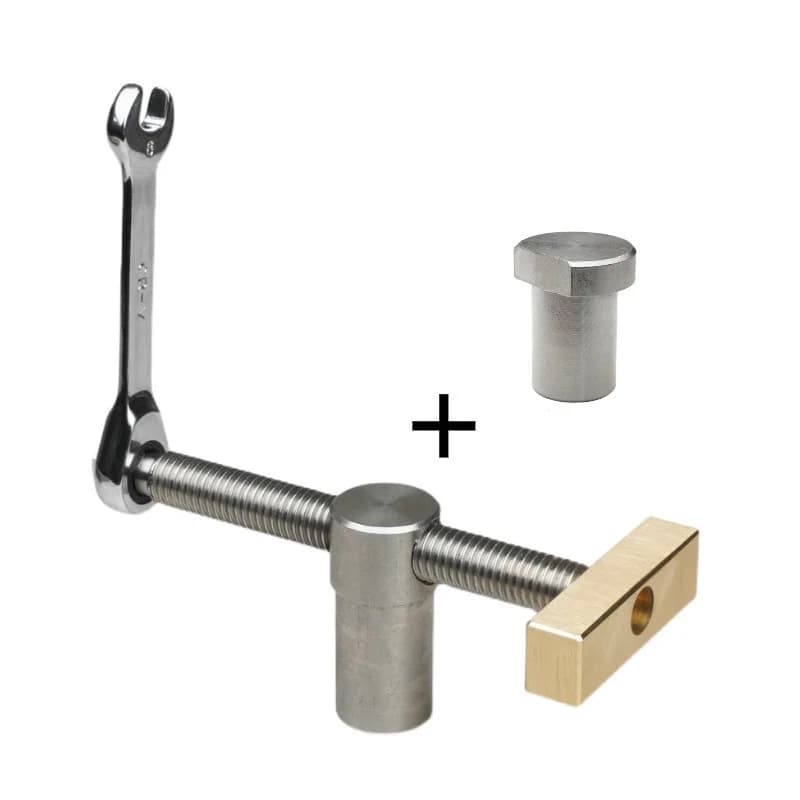 Verstellbare Tischklemme für 19/20mm Werkbank