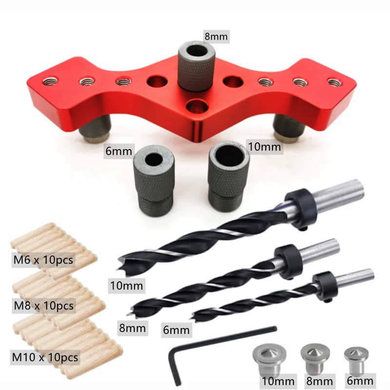 6/8/10mm Senkbohrlehre für vertikale Taschenlöcher