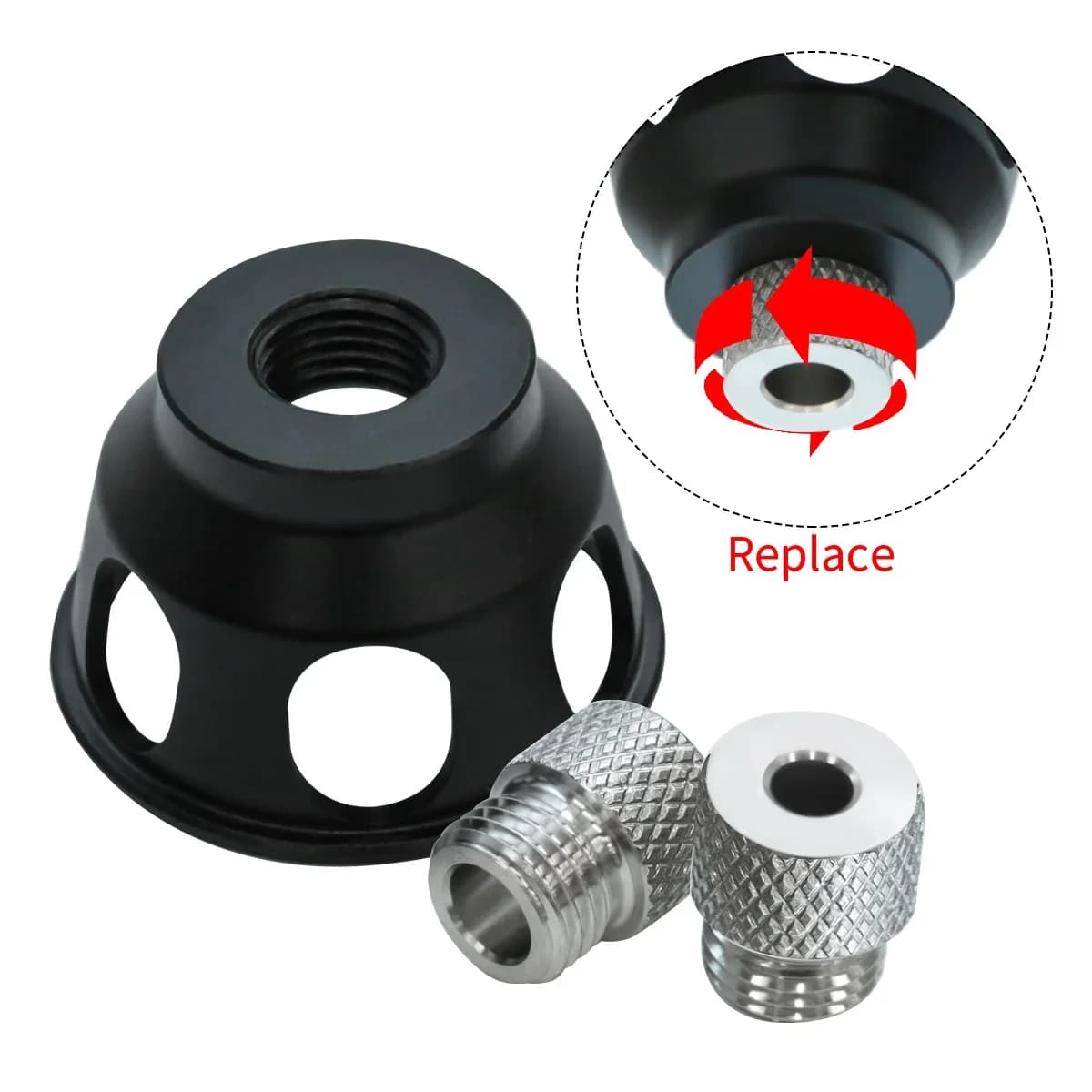 Vertikaler Dübelbohrständer-Kit aus Aluminium 3–10 mm