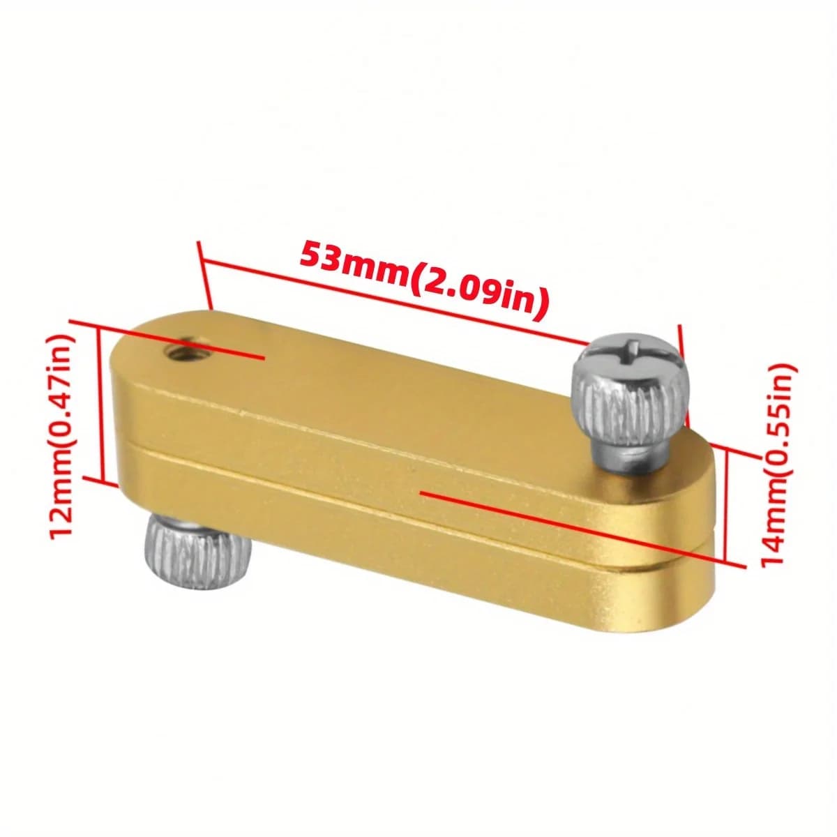 Aluminium-Lineal-Anschlagblock und Linienmarkierlehre