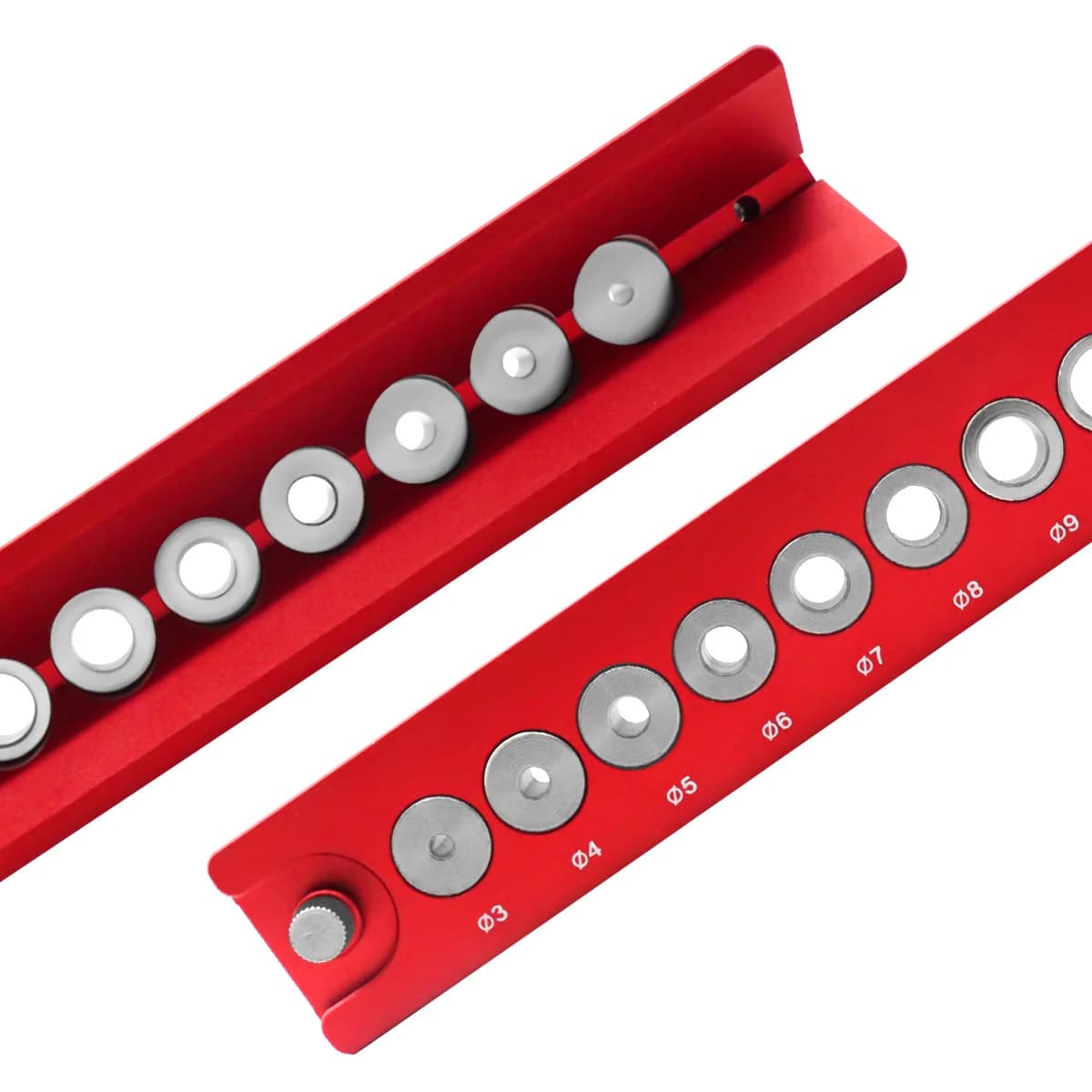 Selbstzentrierender Dübelbohrlehren-Kit für 3-12mm Löcher