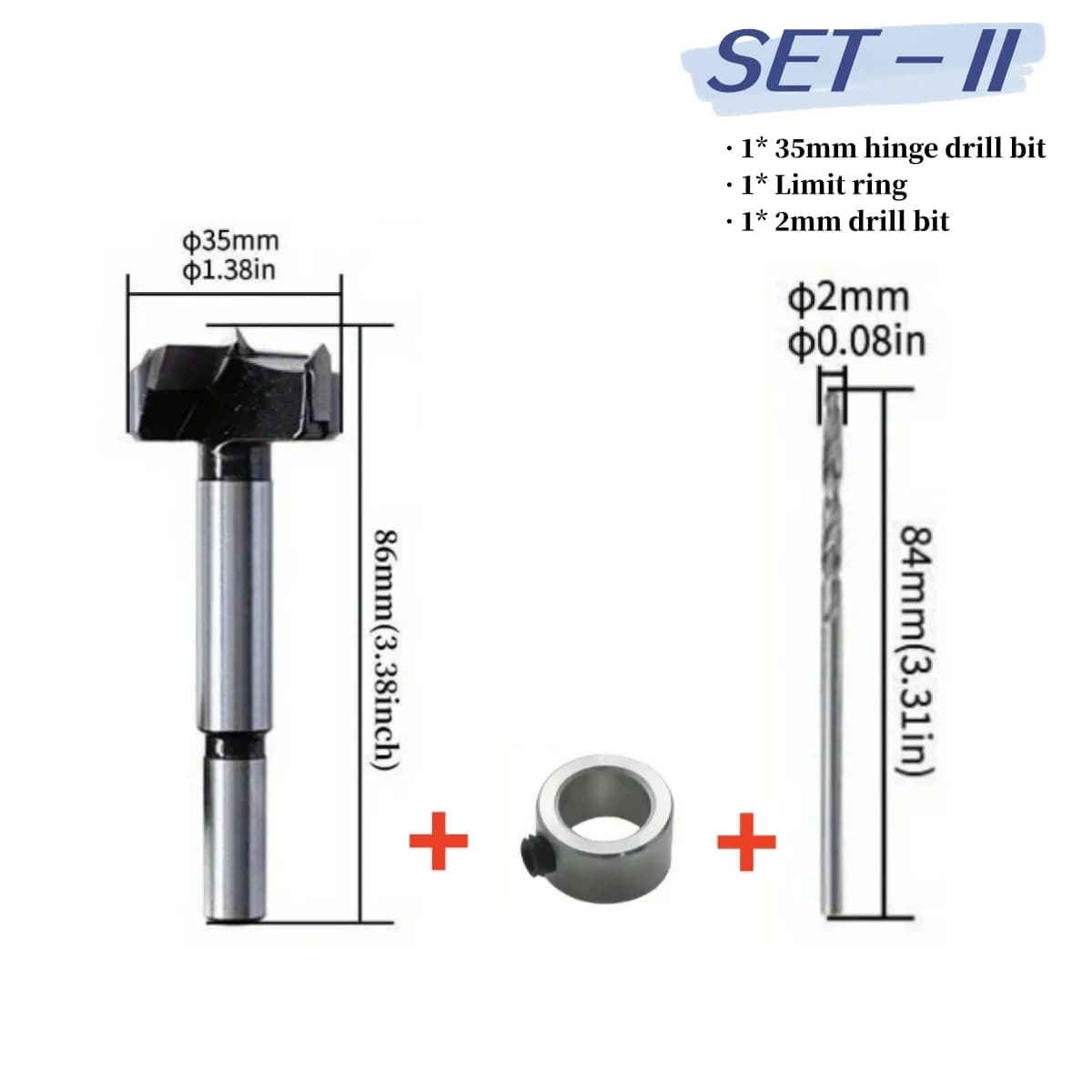 Bohrlehre für verdeckte 35-mm-Scharniere