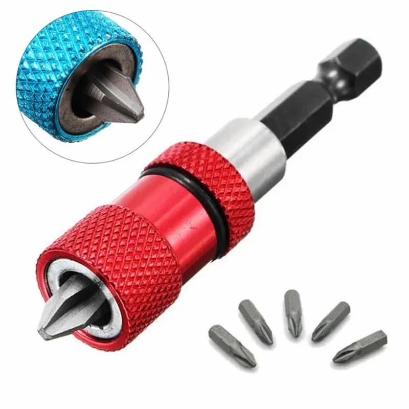 60 mm verstellbare magnetische Sechskant-Schraubendreher-Bitverlängerung