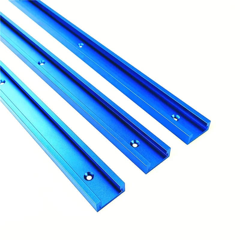 Aluminium-T-Nut-Schiene für Holzverarbeitung, Gehrungsanschlag, 30-50cm