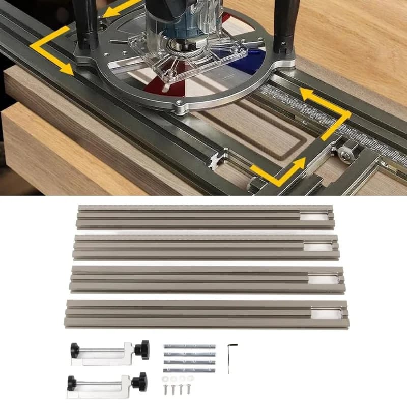 400mm Aluminium-Führungsschiene für Fräsmaschinen