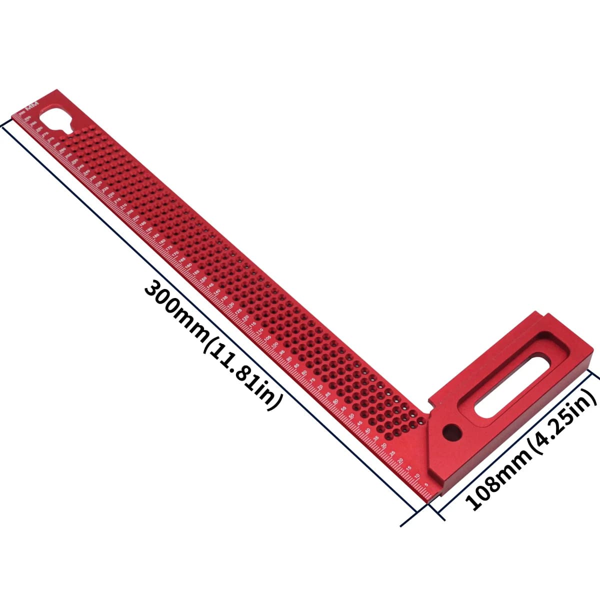 Präzisions-Aluminium-Rahmenvierkant und Anreißlehre