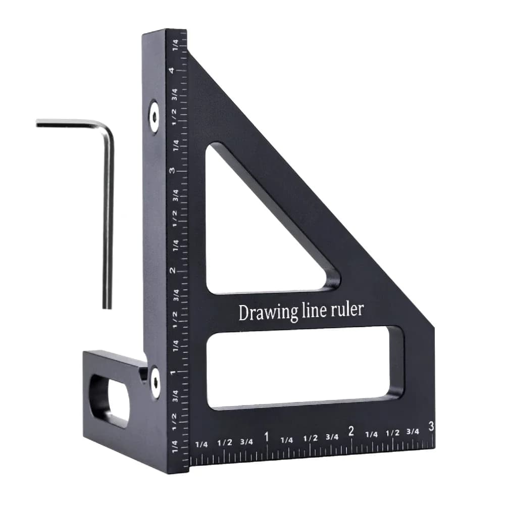3D-Mehrwinkel-Aluminium-Gehrungswinkel-Lineal