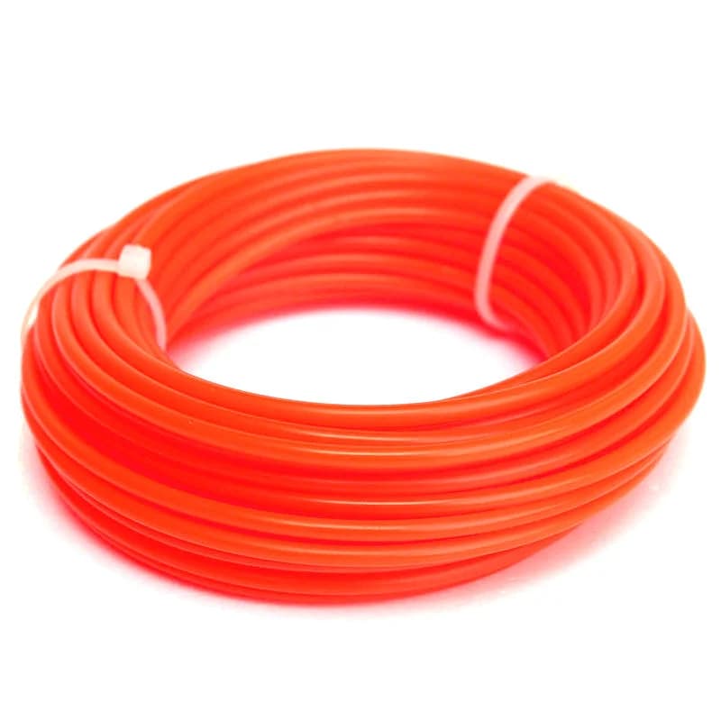 Nylon-Faden für Rasentrimmer, 4mm x 5000mm Ersatzschnur