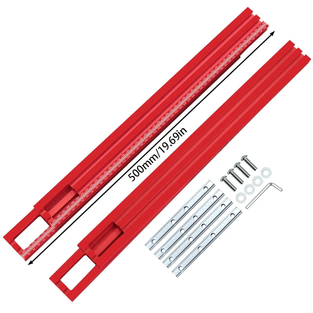 Verstellbares Aluminium-Frästisch-Anschlaglineal-System