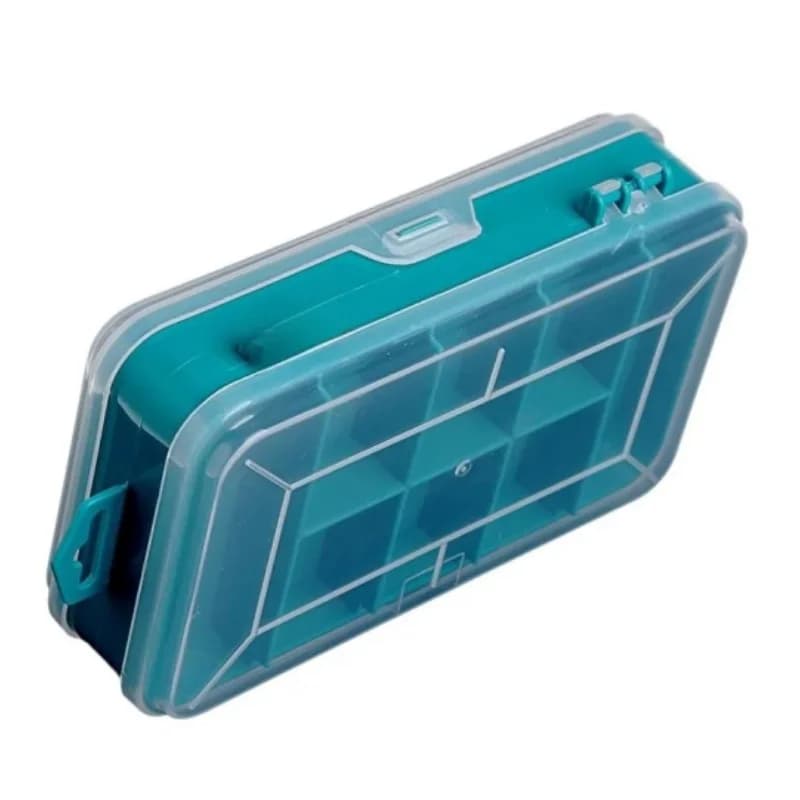 160x92x44mm doppelseitige transparente Kunststoff-Werkzeugbox
