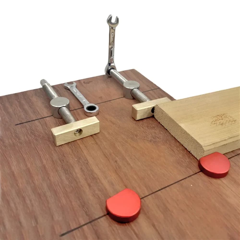Messing-Schnellspannklemmen für 19/20 mm Löcher