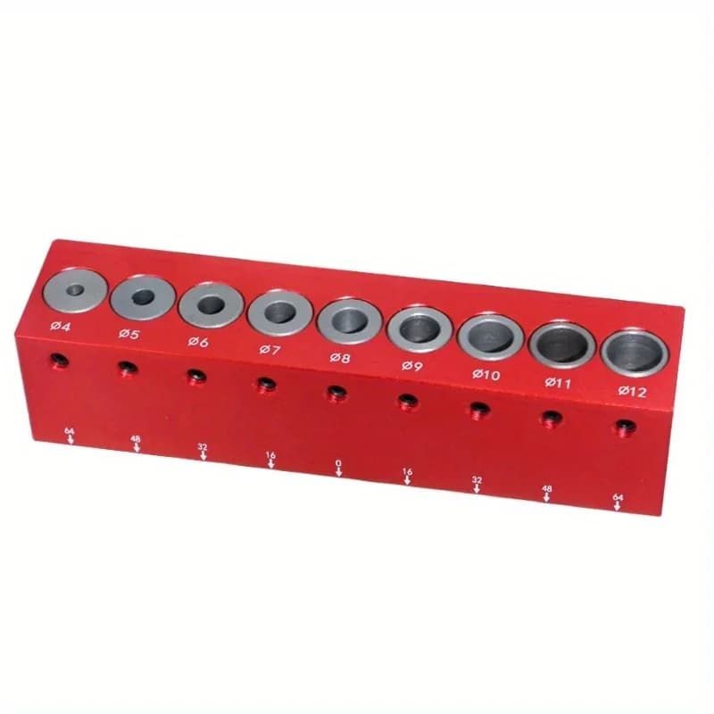 4-12mm Vertikaler Pocket-Hole-Dübelbohrführer